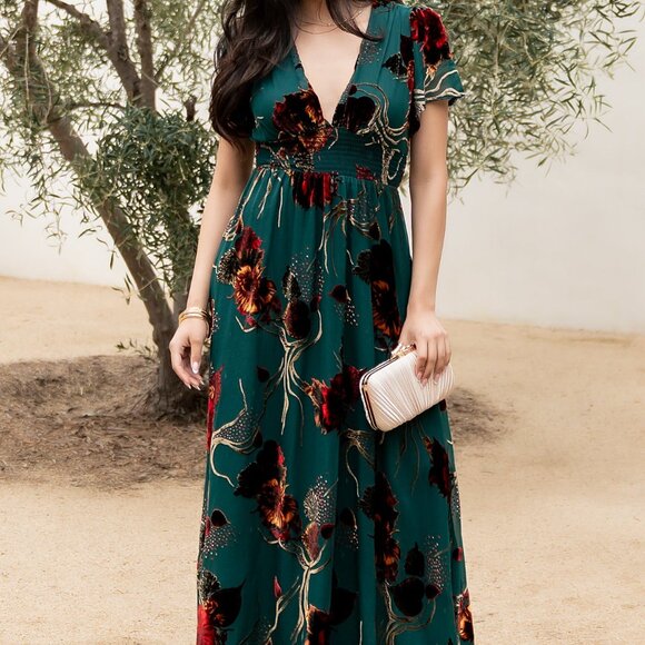 NWT Baltic Born Valen Maxi Dress | Jade Multi Size - Picture 1 of 5